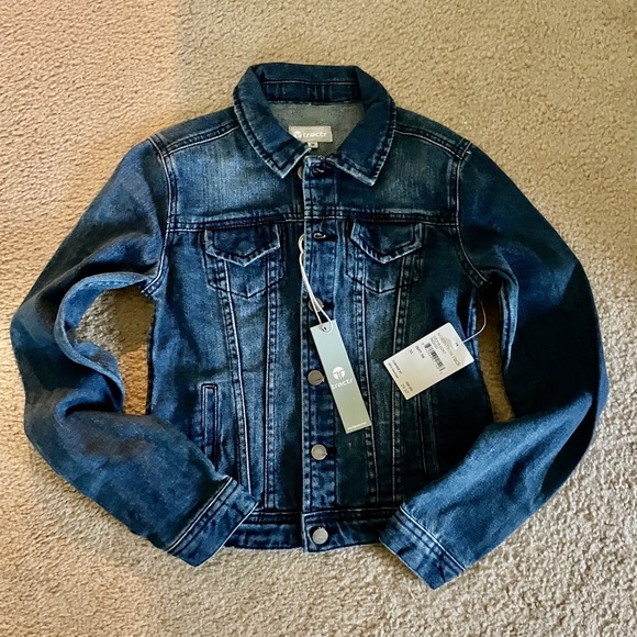 Tractr Jean Jacket Kids size M (10-12) runs small. Girls or boys new with tag - Picture 1 of 2